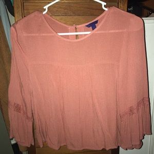 Peach Blouse